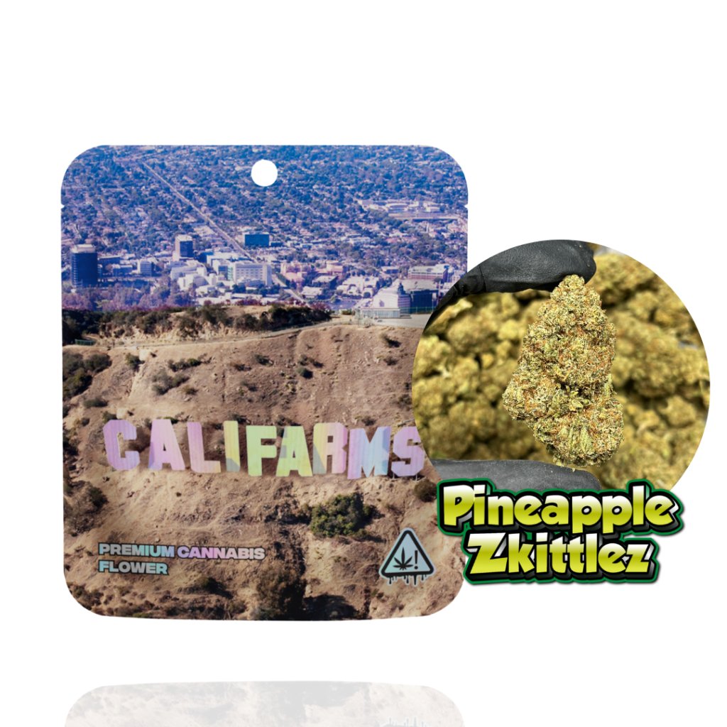 THC - X Blüten Pineapple zkittlez - THC-X: 40% CBD: 12,75% THC: 0,07%