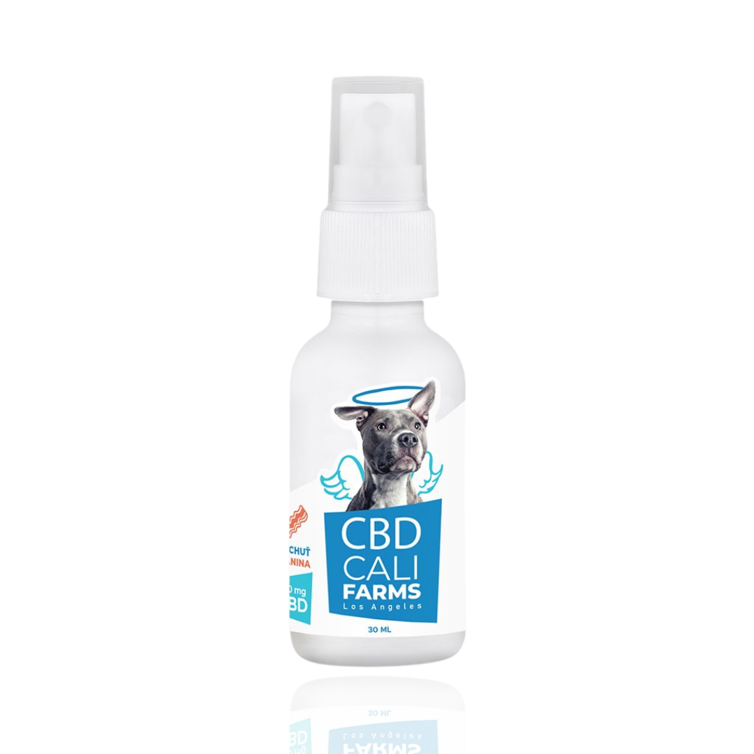 CBD Öl für Hunde 750 mg, Bacon-Geschmack, 30 ml Spray