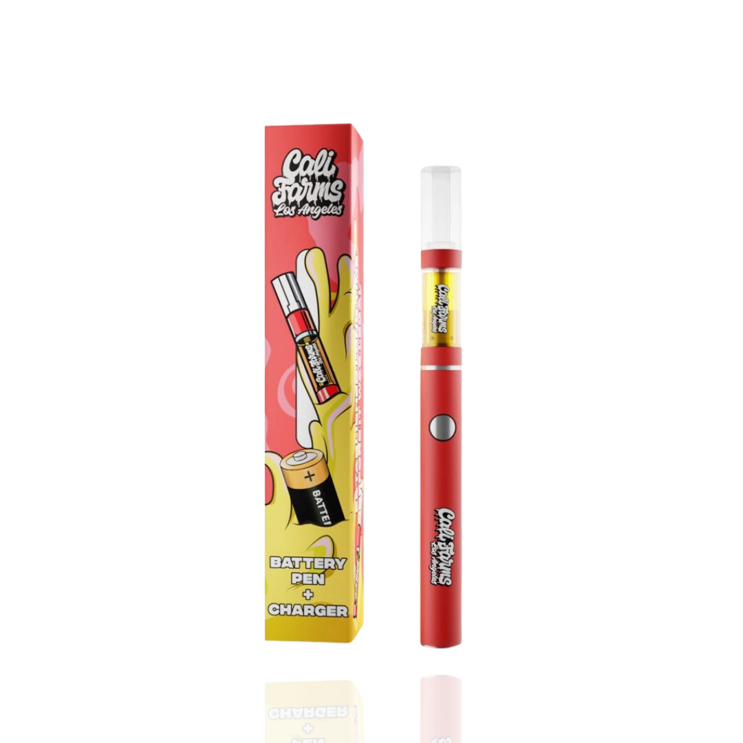 Wiederaufladbare Batterie 380 mAh – CaliFarms – Rot