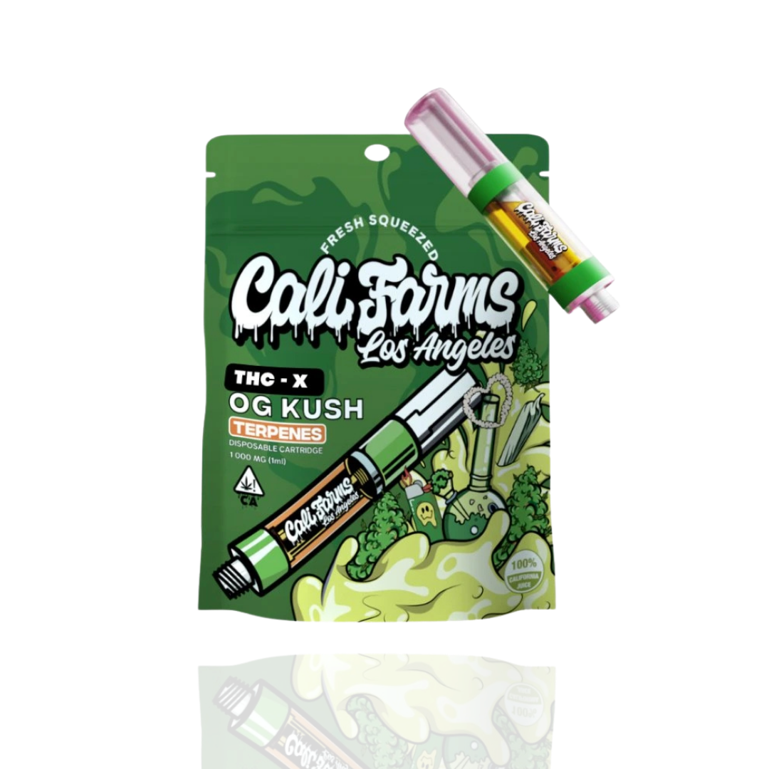 THC-X Vape-Kartusche mit OG Kush Terpenen 1 ml