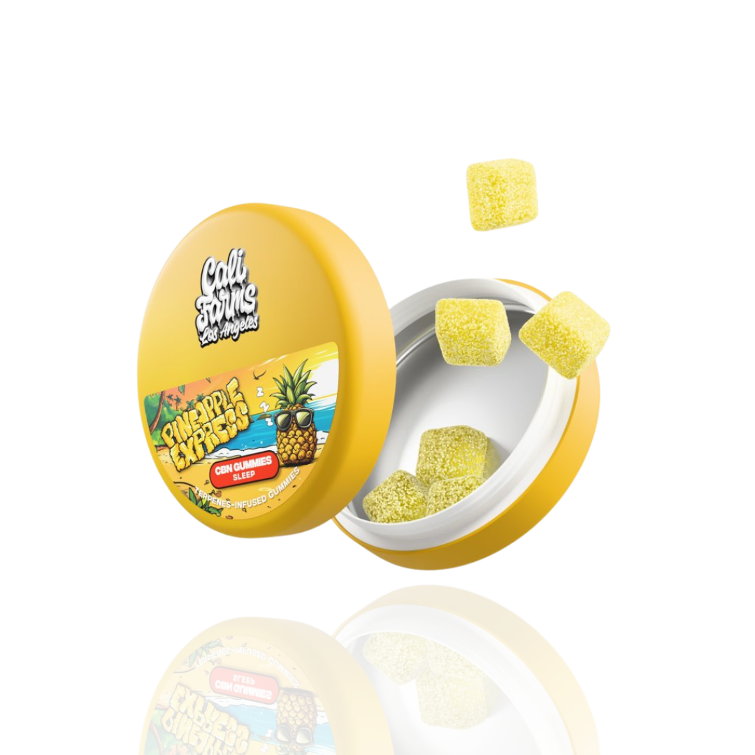 CBD Gummibärchen Pineapple Express + CBN – 10 Stück – für besseren Schlaf