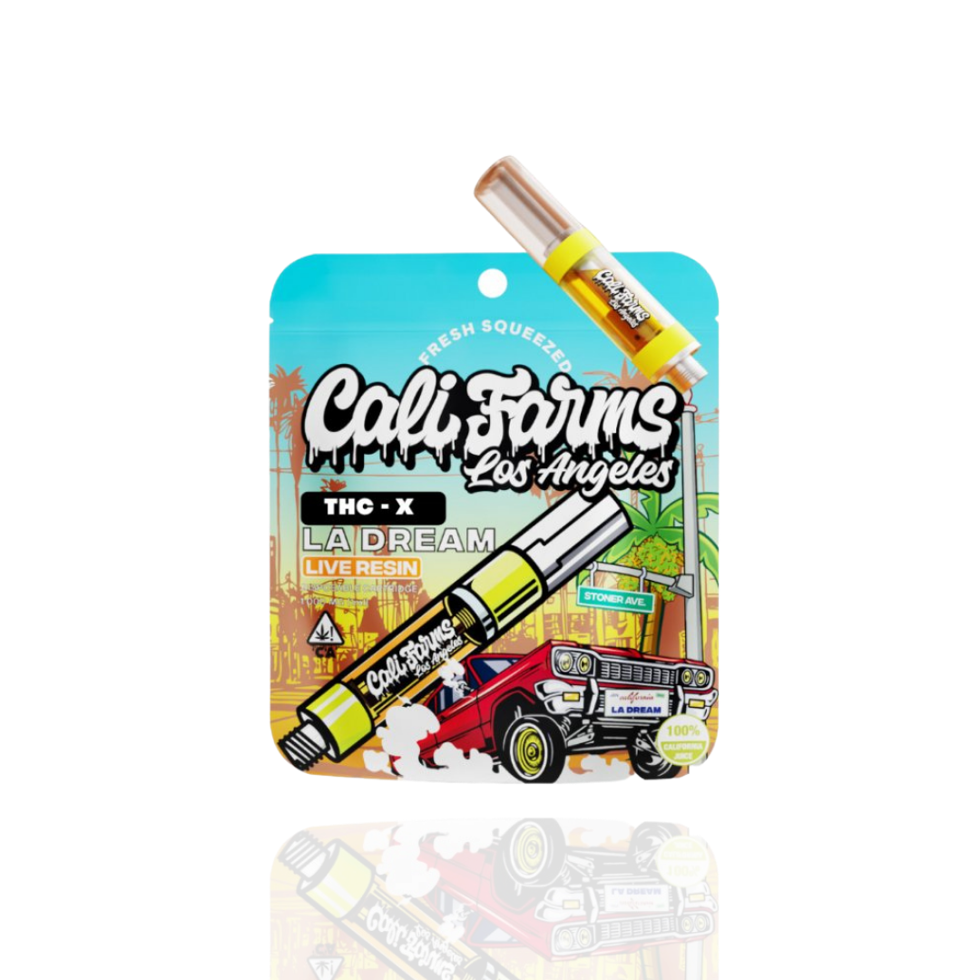 THC-X Vape-Kartusche 1 ml – LA Dream mit Live-Resin-Terpenen