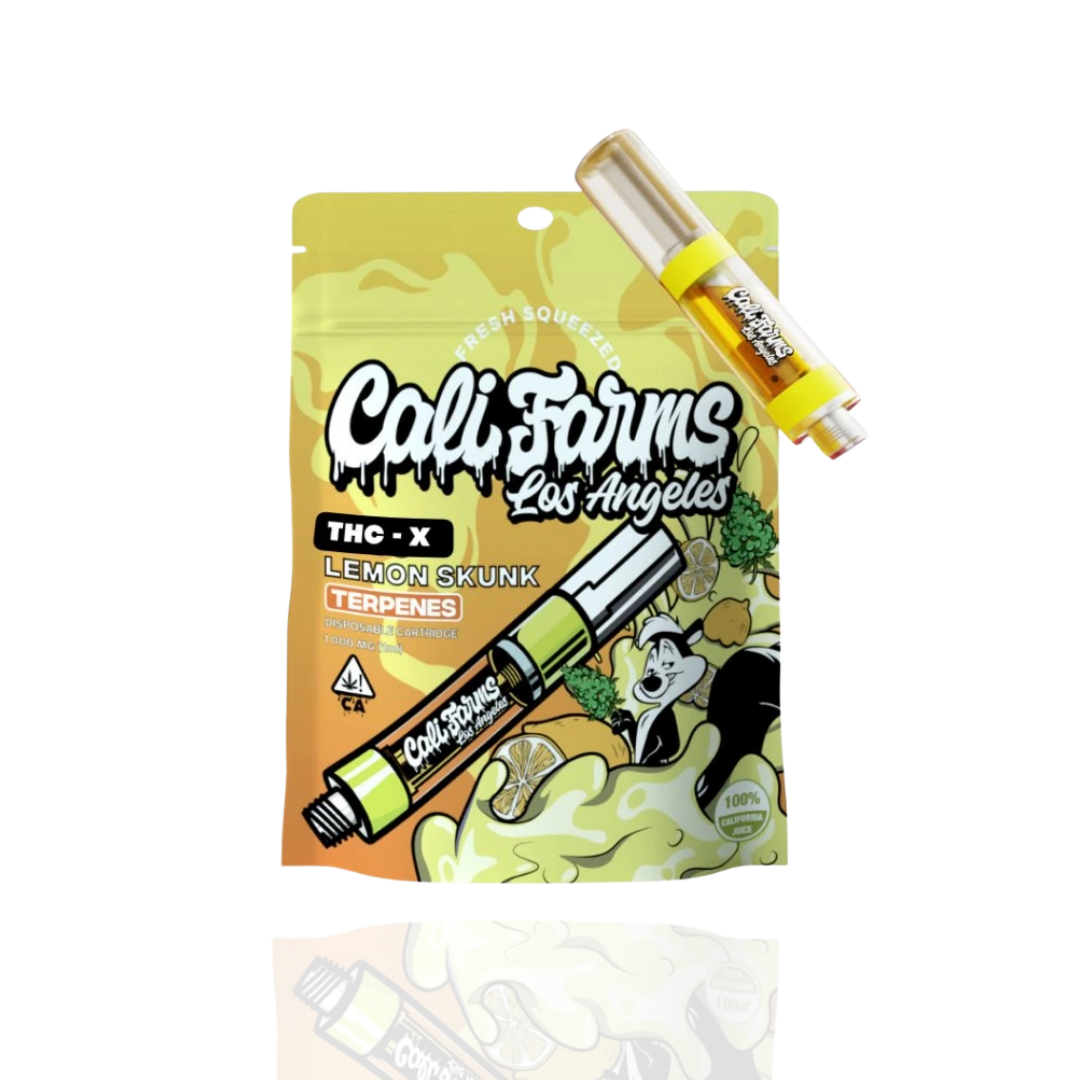 THC-X Vape-Kartusche 1 ml – Lemon Skunk mit Terpenen
