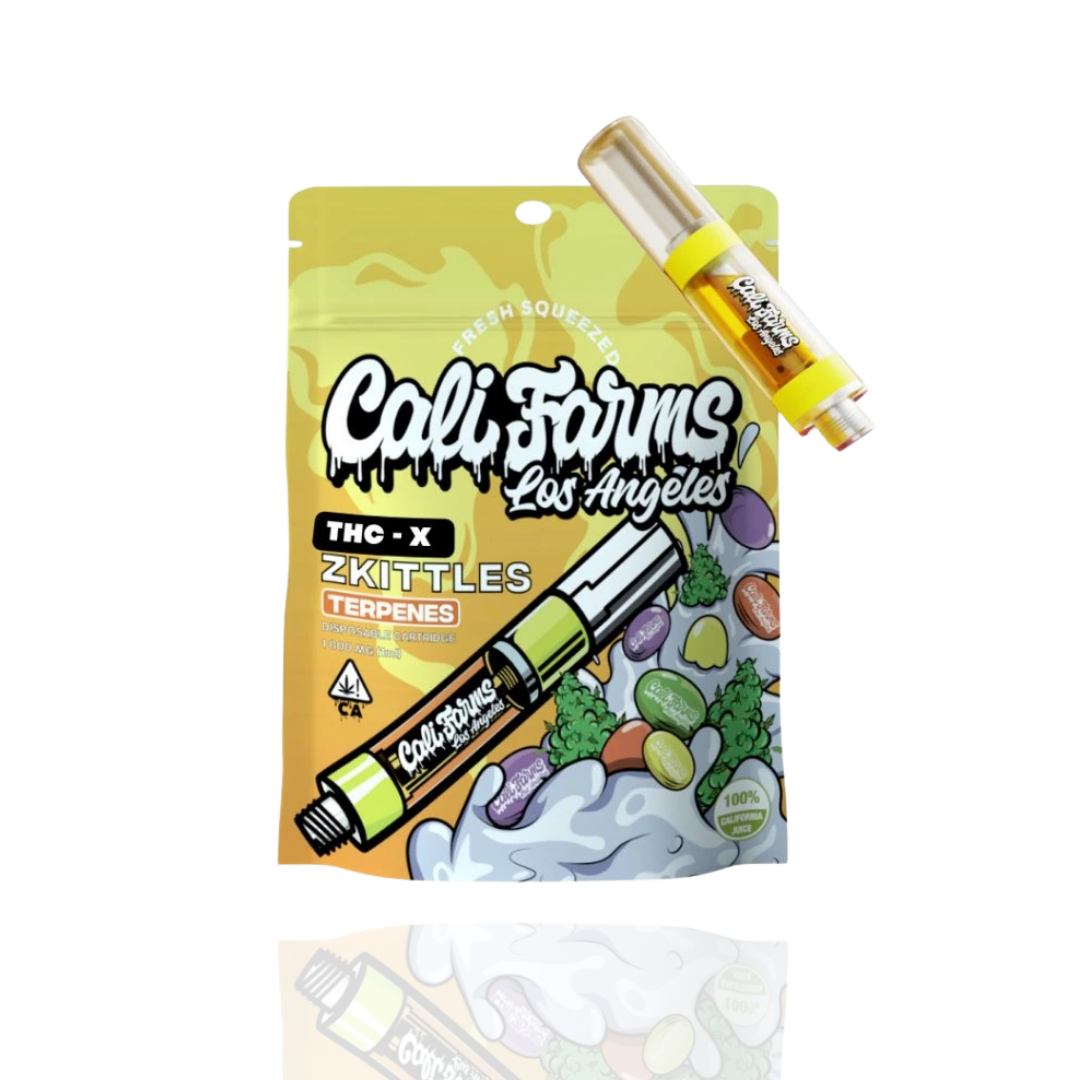 THC-X Vape Kartusche mit Zkittlez-Terpenen 1 ml